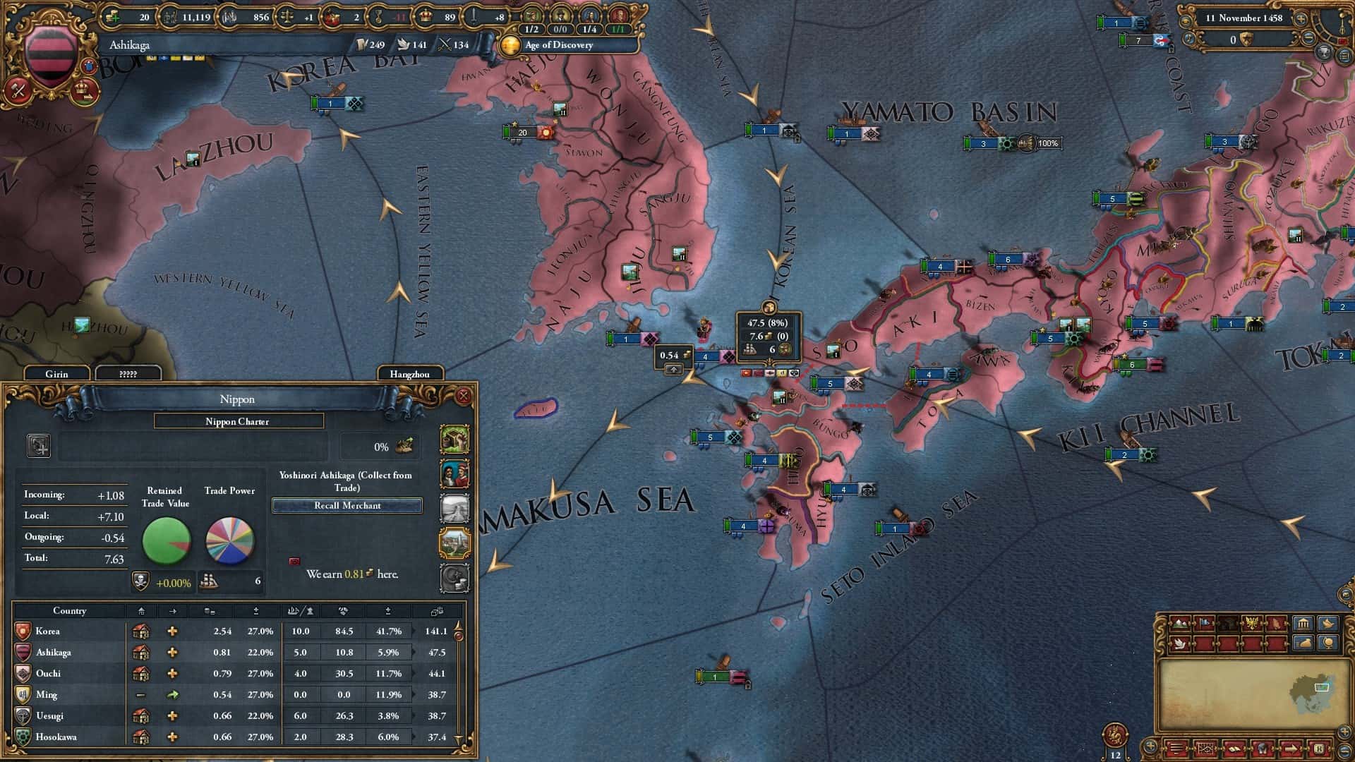 STEAM学习 欧陆风云4 Europa Universalis IV v1.375全DLC中文版 9.5G游戏封面
